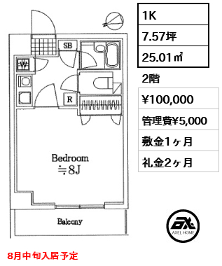 パークウェル代々木 10万円