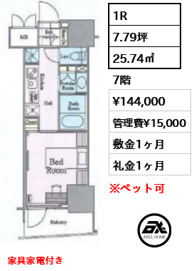 ロイジェントパークス四ツ谷 14.4万円