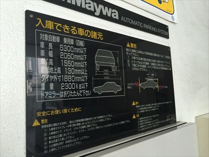 サイズ　長５３００幅２０５０高さ１５５０重２３００最低地上高１３センチ