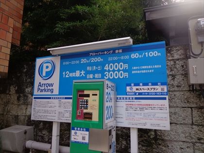 敷地内コインパーキング