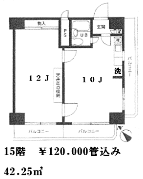 東京ビュック中銀　【住居・店舗】
