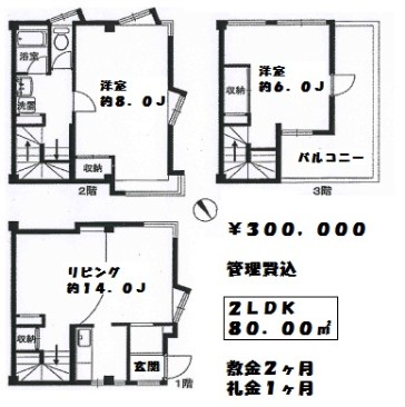 神宮前テラスハウス（住居・事務所）
