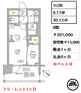 テラス神田猿楽町 201,000円