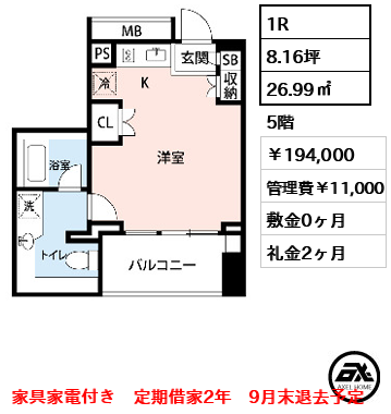 プライムアーバン四谷外苑東 194,000円