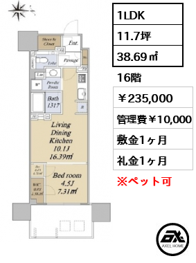グランドシティタワー月島