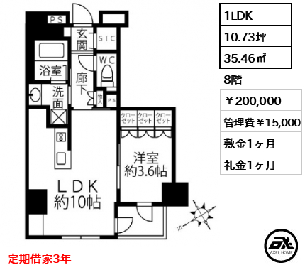 クリオラベルヴィ新富町