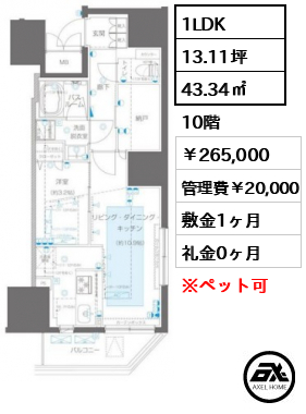 ZOOM信濃町 265,000円