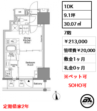 ザ・パークハビオSOHO新宿御苑