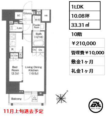 レフィールオーブ代々木