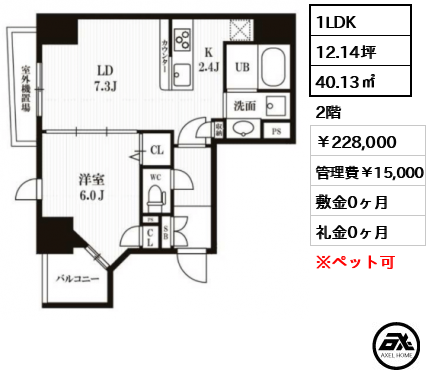 PEAKS神田 (ピークス神田) 228,000円