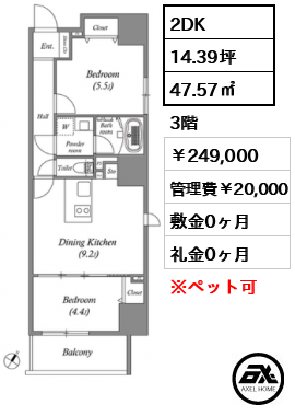 ルネサンスコート秋葉原 249,000円