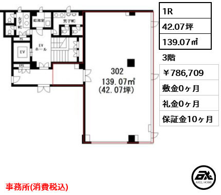 西新宿ミノシマビル　(事務所) 786,709円