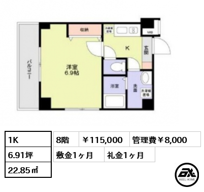 シャッツクヴェレ代々木 115,000円