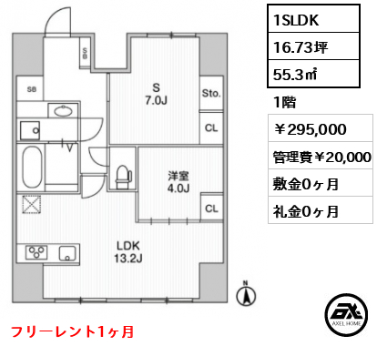 ALTERNA文京湯島（オルタナ文京湯島） 295,000円